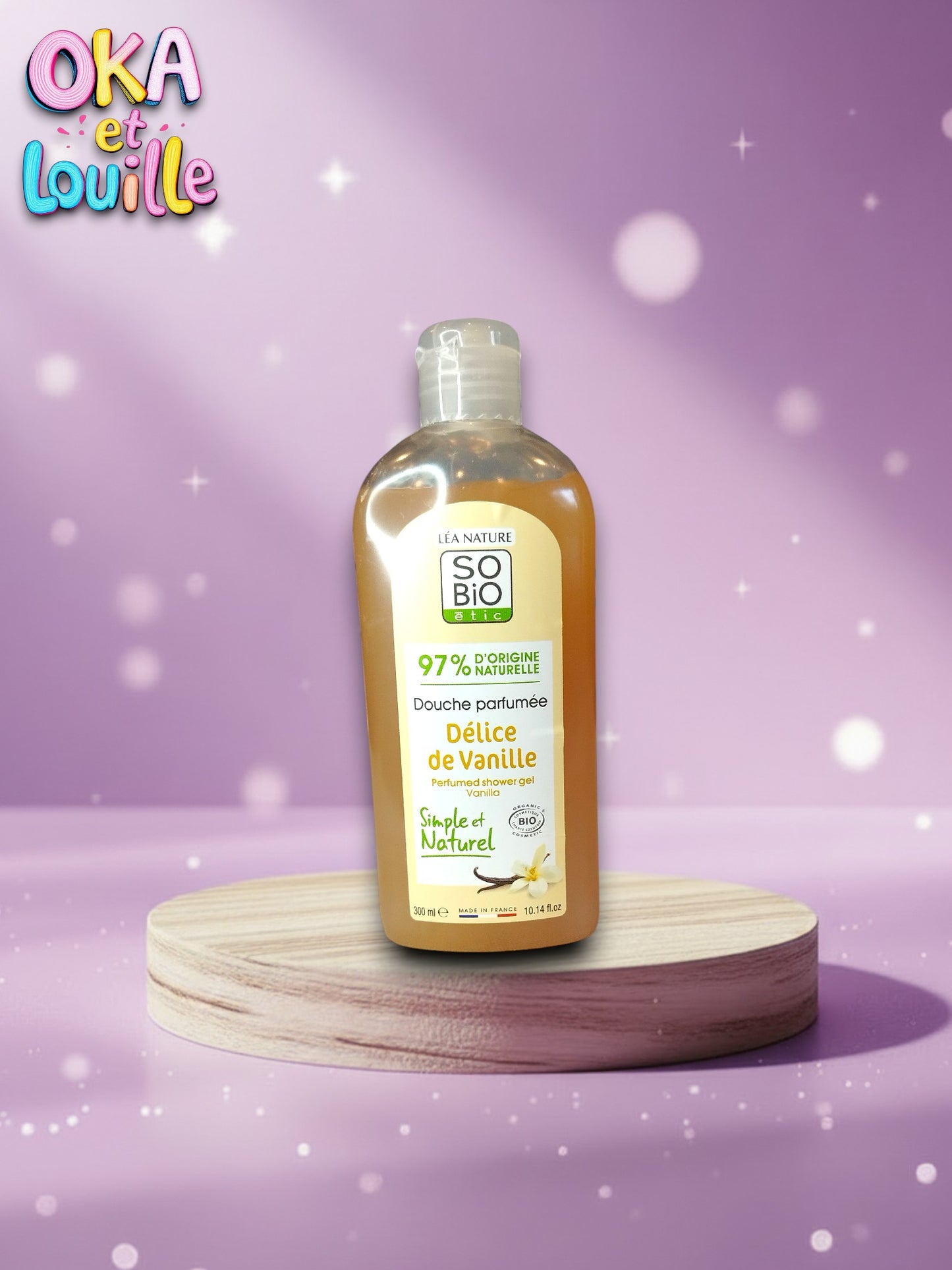 Douche parfumée délice de vanille - So Bio Etic