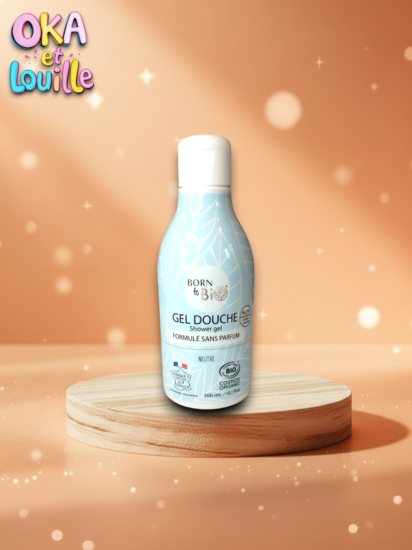 Gel douche neutre Certifiée Bio - Born to Bio
