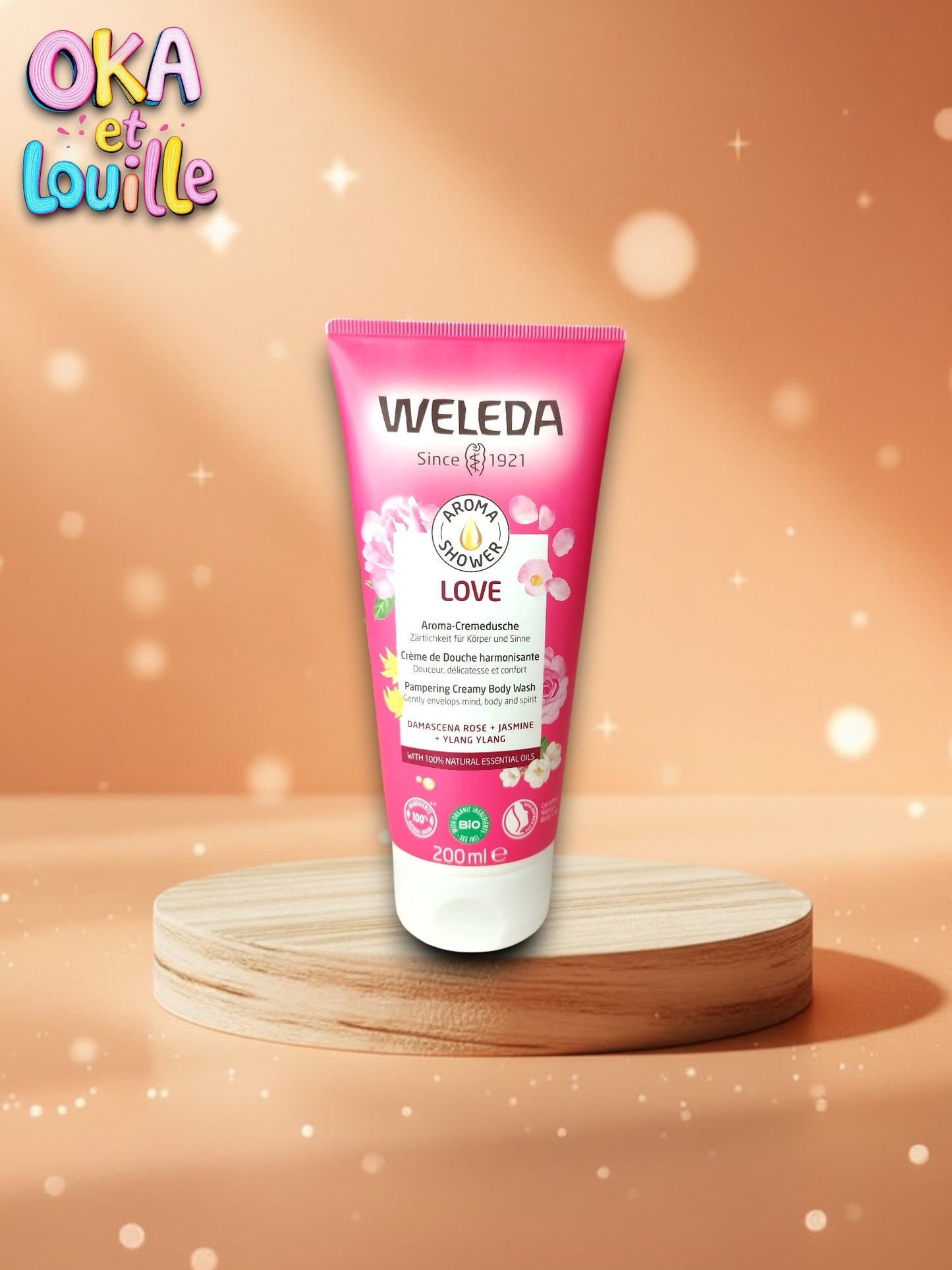 Crème de douche harmonisante LOVE - Weleda
