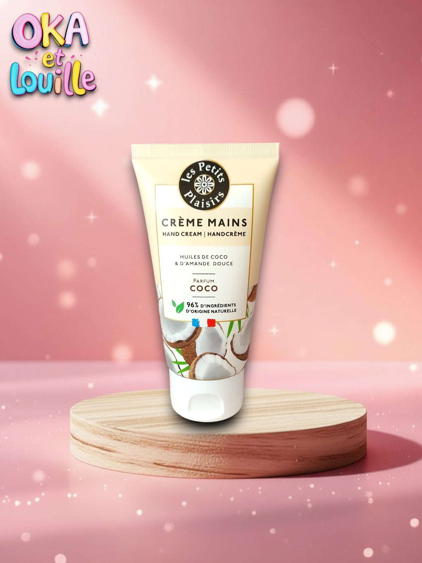 Crème main huiles de coco et amande douce - Les Petits Plaisirs