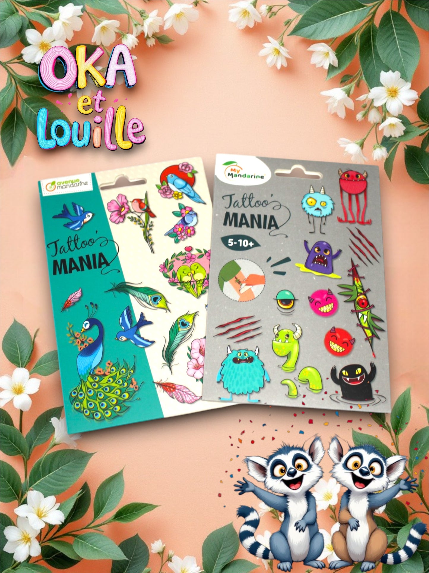 Box Tribu 2 enfants - Douceur et Explorateur d'avril - dans la nature...