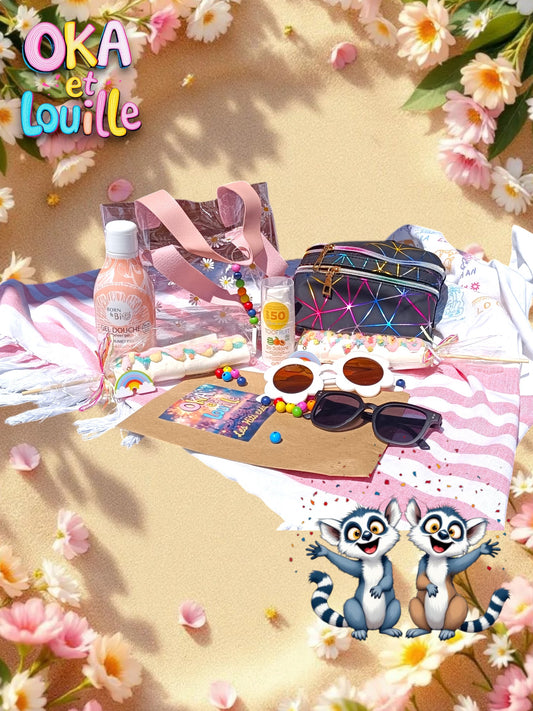Box Tribu Douceur et Explorateur de juillet - Le soleil au gout sucré ☀️🍬🎉