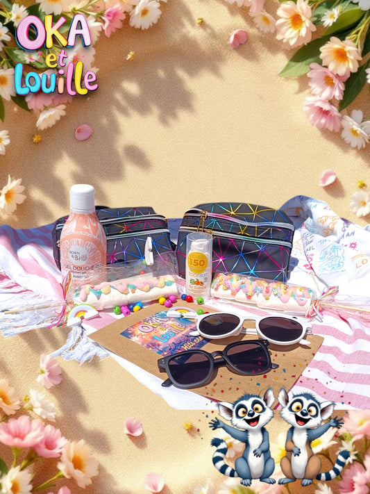 Box Tribu Explorateur de juillet - Le soleil au gout sucré ☀️🍬🎉