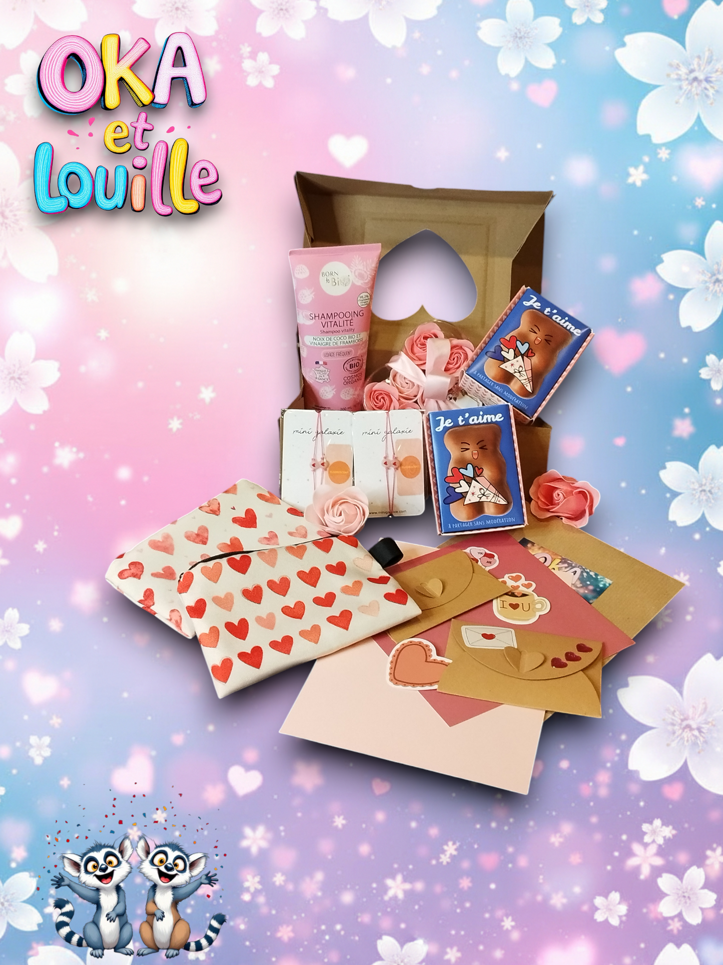 Box Tribu Douceur de février - L’Amour sous toutes ses formes 💕❤️💌