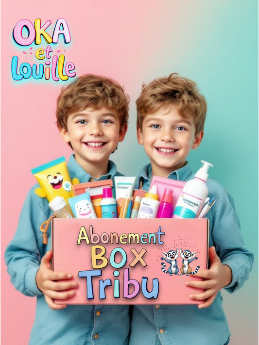 Abonnement Box Tribu 2 enfants - Explorateur + Explorateur