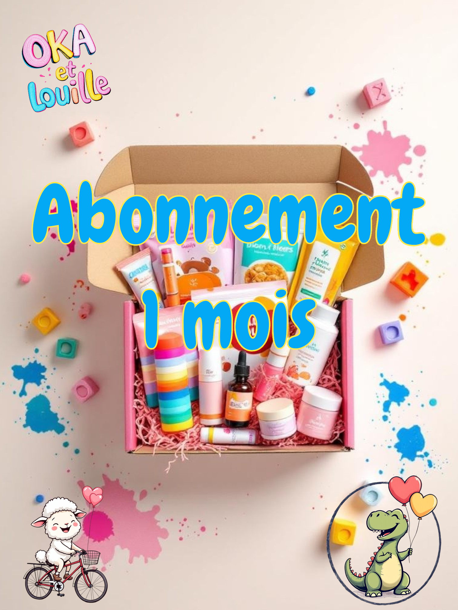 Carte cadeau 1 mois - Douceur ou Explorateur – Oka et Louille