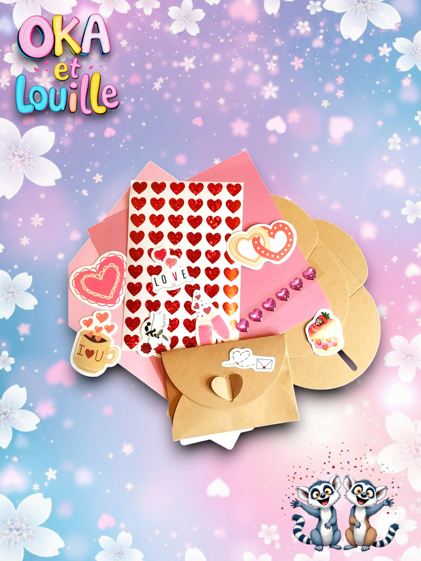 Box Tribu Douceur de février - L’Amour sous toutes ses formes 💕❤️💌