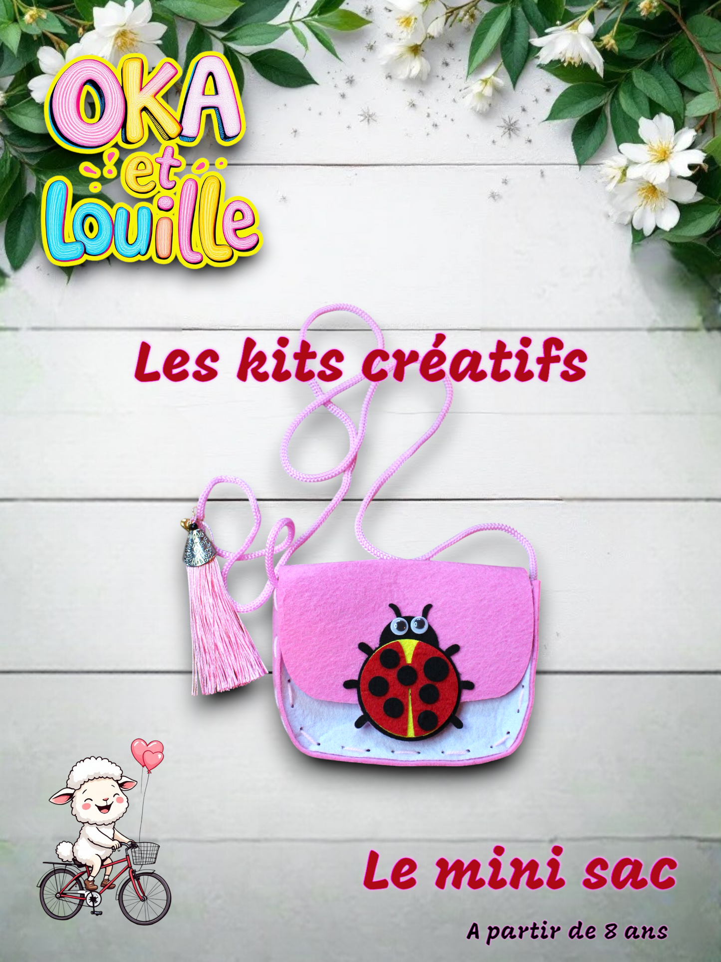 Kit créatif - Mon petit sac en feutrine