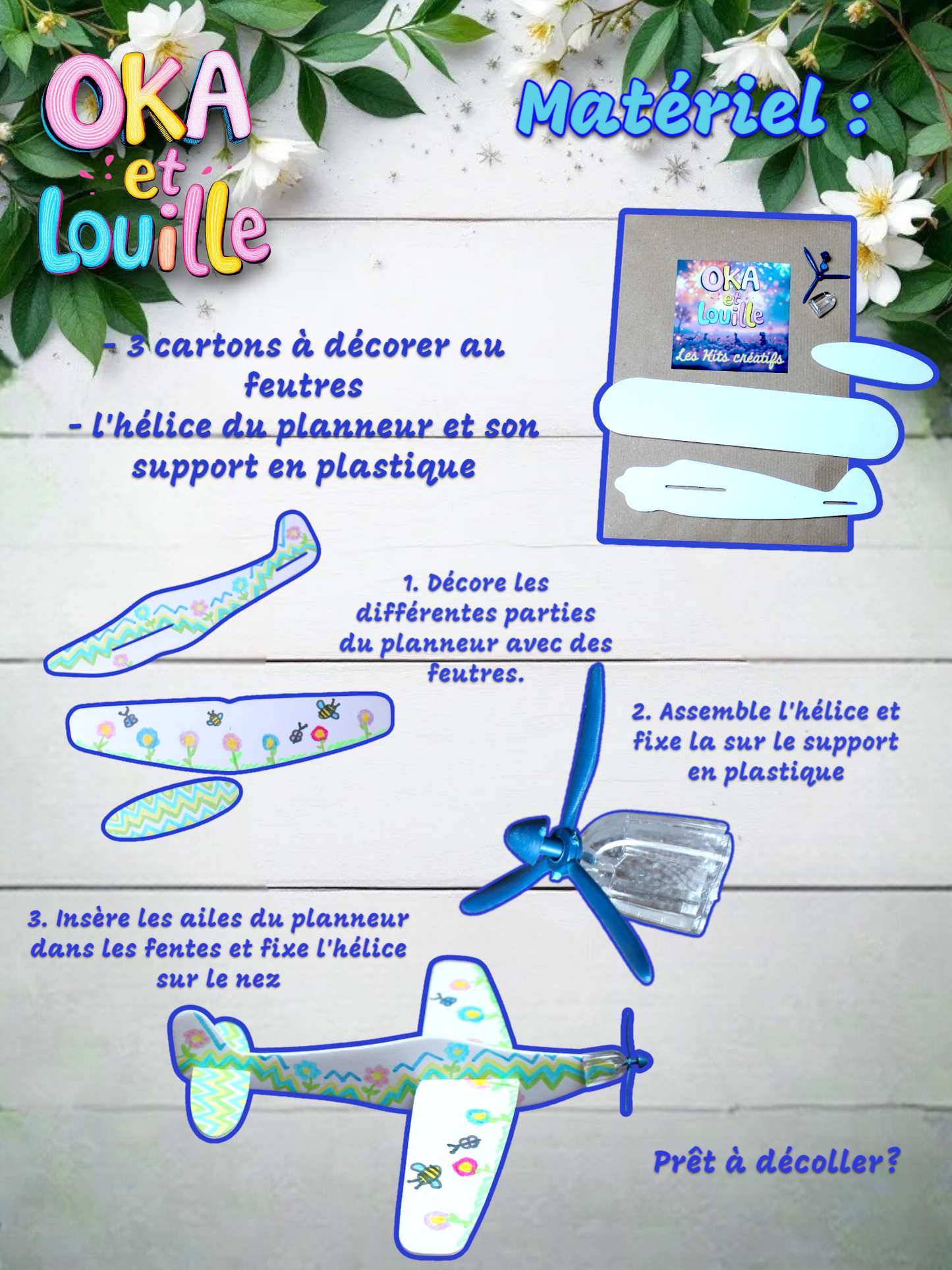 Kit créatif - le planneur à décorer