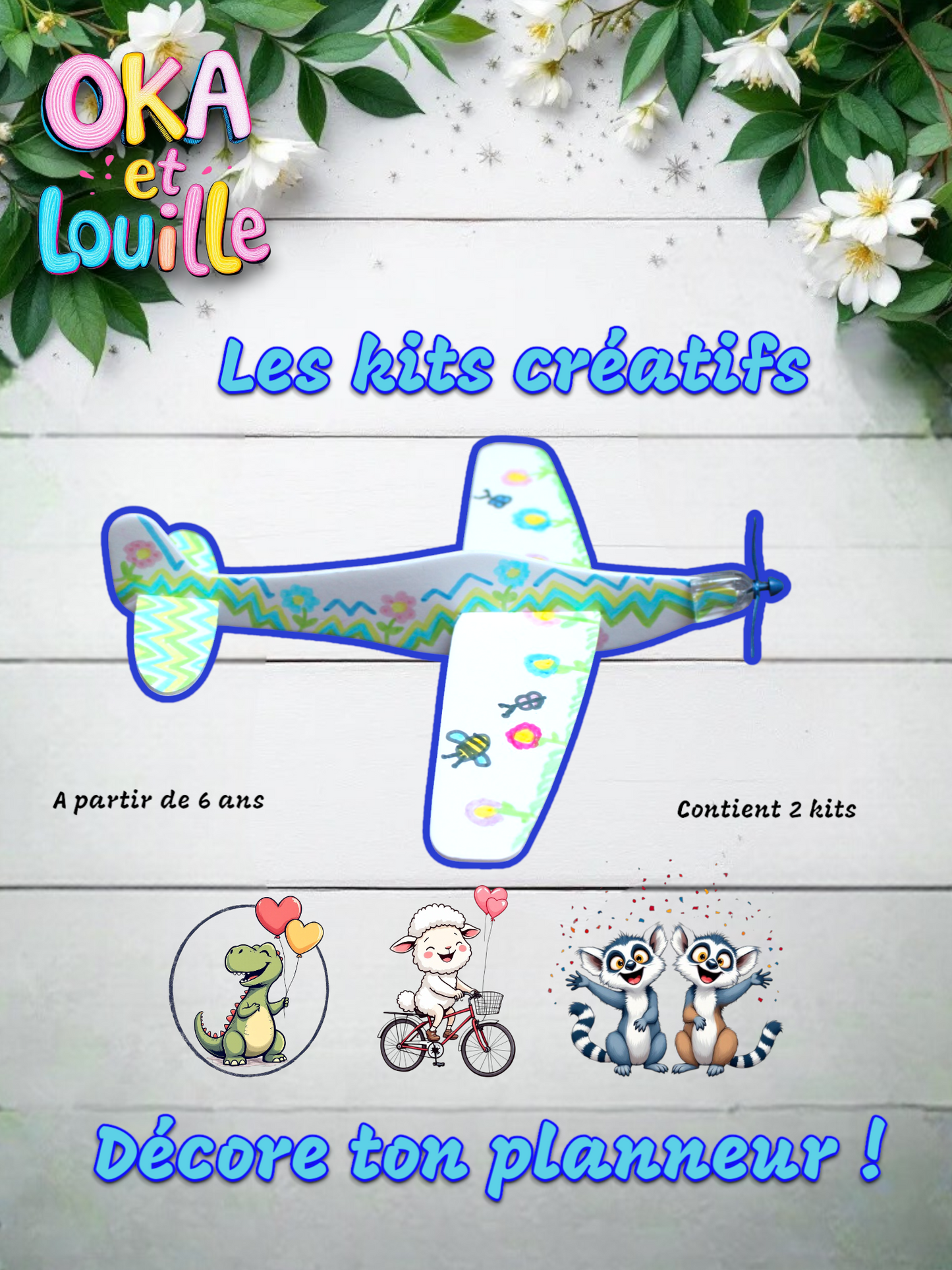 Kit créatif - le planneur à décorer