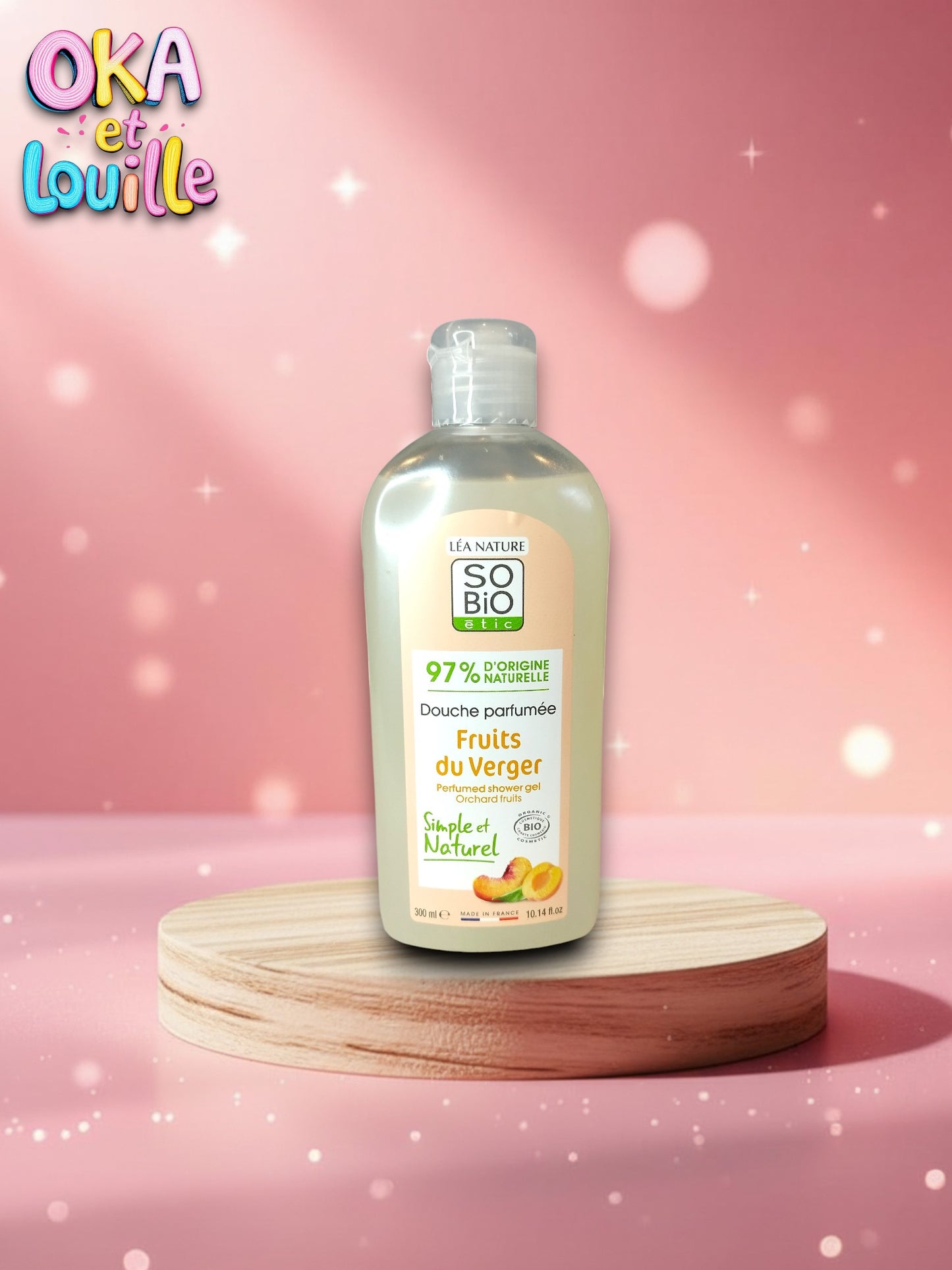 Douche parfumée fruits du verger - So Bio Etic