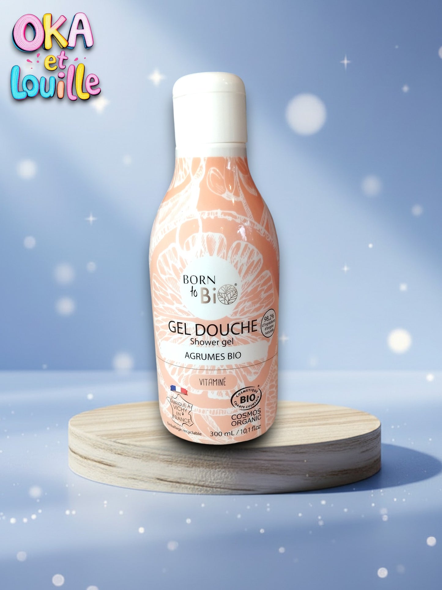 Gel Douche Agrumes Certifié Bio - Born to Bio
