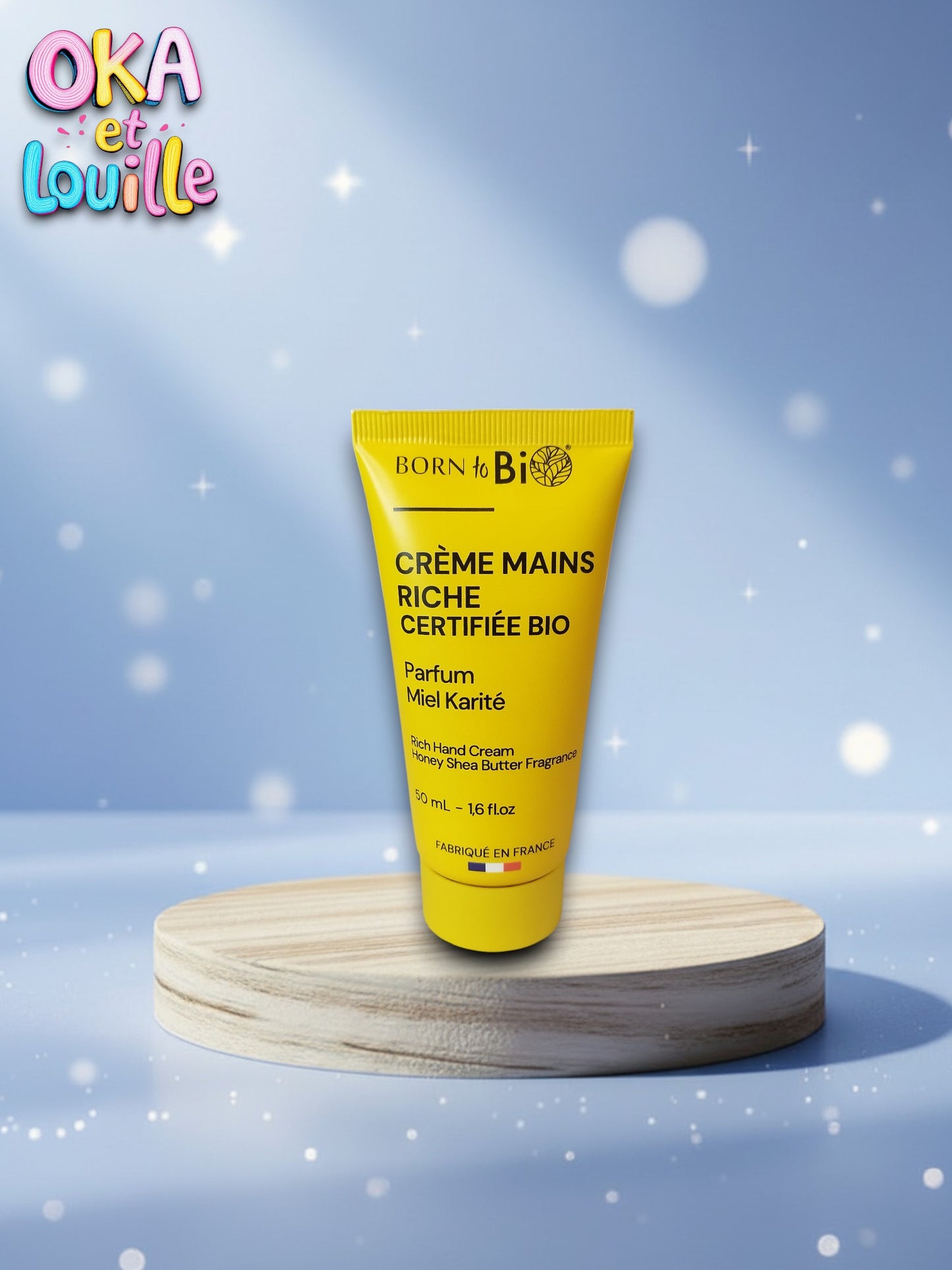 Crème Mains Riche Miel Karité Certifiée Bio - Born to Bio