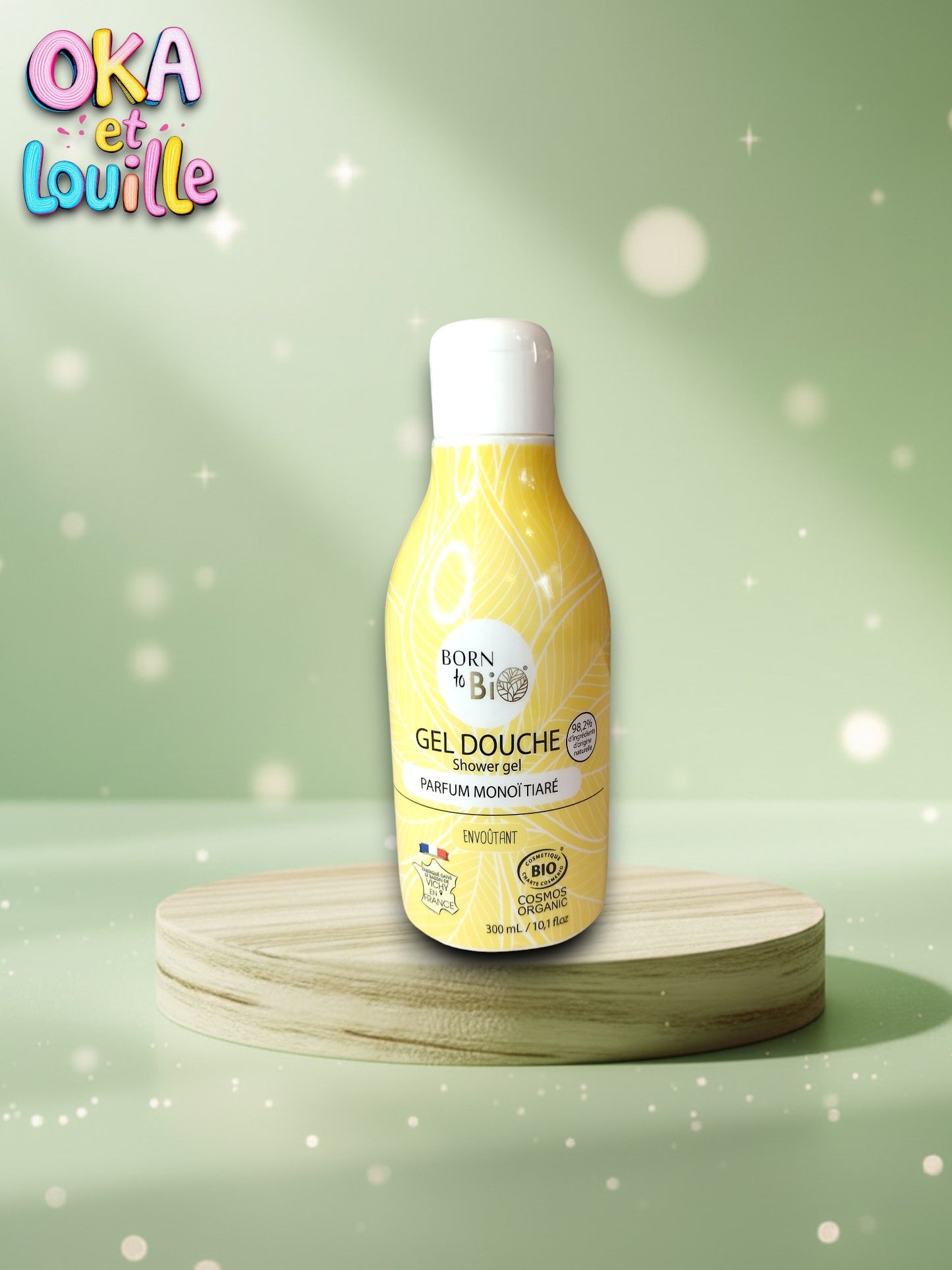 Gel Douche Monoï Tiaré Certifié Bio - Born to Bio